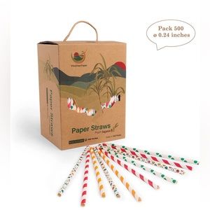 Paper Straws -500pcs